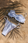 The Muse Bottom - Checked Blue